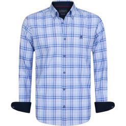 Koszula "Gorse" w kolorze niebieskim. Niebieskie koszule męskie m, z haftami, z bawełny. W wyprzedaży za 129,95 zł.