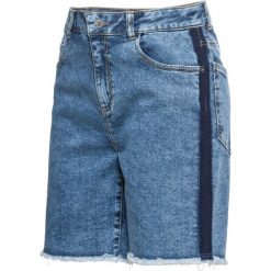 Szorty dżinsowe bonprix niebieski "stone”. Niebieskie jeansy damskie bonprix, bez wzorów, z jeansu. Za 79,99 zł.