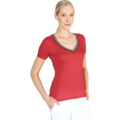 Scotch & Soda Koszulka Czerwony. Czerwone koszulki damskie xs, z lyocellu. Za 219,95 zł.