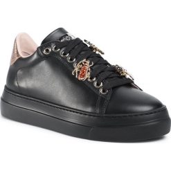 Sneakersy STOKTON - 857-D Vitello Nero. Czarne półbuty damskie Stokton, ze skóry. Za 1079,00 zł.