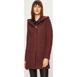 Only - Płaszcz. Pomarańczowe kurtki damskie ONLY, s, bez wzorów, z bawełny. W wyprzedaży za 139,90 zł.