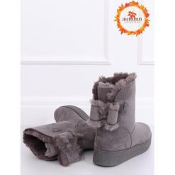 Śniegowce emusy szare LV70P GREY. Szare botki dziewczęce . Za 87,21 zł.