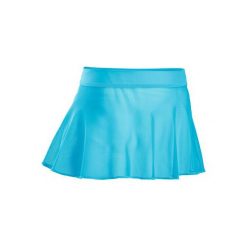 Spódniczka do tańca klasycznego dla dziewczynek niebieska. Niebieskie spódniczki dziewczęce DOMYOS, bez wzorów, z elastanu, klasyczne. Za 24,99 zł.