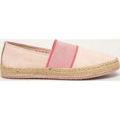 Gant - Espadryle Raffiaville. Różowe espadryle damskie GANT, bez wzorów, ze skóry, bez obcasa, na obcasie. Za 269,90 zł.