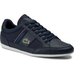 Sneakersy LACOSTE - Chaymon 219 1 Cma 7-37CMA00117E9 Nvy/Lt Blu. Niebieskie sneakersy męskie Lacoste, na co dzień, bez wzorów, ze skóry ekologicznej, eleganckie, bez zapięcia. Za 449,99 zł.