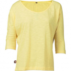 Koszulka "Somersault" w kolorze żółtym. Żółte t-shirty damskie 4funkyflavours Women & Men, l, z bawełny, z okrągłym kołnierzem. W wyprzedaży za 90,95 zł.