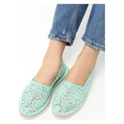 Espadryle damskie: Miętowe Espadryle City Of Stars