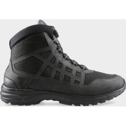Buty trekkingowe męskie. Pomarańczowe buty trekkingowe męskie z gumy, na sznurówki. Za 569,99 zł.