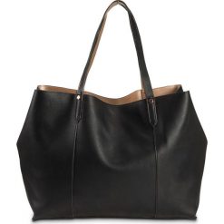 Shopper bag damskie: Torba shopper dwustronna bonprix czarno-kolor czerwonego złota