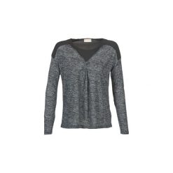 T-shirty z długim rękawem Moony Mood FIPOLO. Szare t-shirty damskie Moony Mood, s, bez wzorów, bez kołnierzyka. Za 54,50 zł.