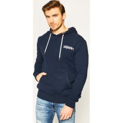 Bluza Superdry Super 5 Hood M2010109B. Niebieskie bluzy męskie Superdry, xxl, bez wzorów, z bawełny, bez kołnierzyka, bez rękawów, bez kaptura. Za 339,00 zł.