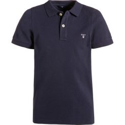 GANT Koszulka polo evening blue. Niebieskie koszulki polo męskie GANT, z bawełny. Za 229,00 zł.