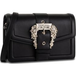 Torebka VERSACE JEANS COUTURE - E1VUBBF1 40297 899. Czarne listonoszki damskie Versace Jeans Couture, na co dzień, bez wzorów, z jeansu, na ramię, bez dodatków. Za 1029,00 zł.