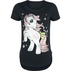 My Little Pony Stars Koszulka damska odcienie czarnego. Czarne bluzki damskie marki My little Pony, xl, z nadrukiem, młodzieżowe, z okrągłym kołnierzem, z krótkim rękawem. Za 62,90 zł.