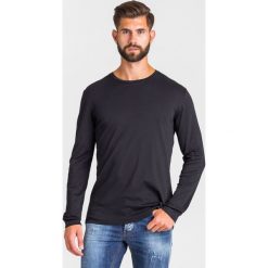 LONGSLEEVE Joop! Collection. Czarne bluzy męskie Joop! Collection, xs, z haftami, z bawełny, z okrągłym kołnierzem, bez rękawów, bez kaptura. Za 269,00 zł.