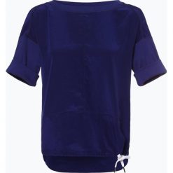 Marc Cain Sports - Bluzka damska, niebieski. Niebieskie bluzki sportowe damskie Marc Cain Sports, bez wzorów, bez kołnierzyka, bez rękawów, bez kaptura. Za 599,95 zł.