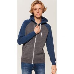 Bluza z kapturem - Niebieski. Niebieskie bluzy męskie rozpinane House, l, z kapturem. Za 99,99 zł.