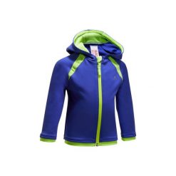 Bluza 560 Gym. Niebieskie bluzy chłopięce marki DOMYOS, z kapturem. W wyprzedaży za 29,99 zł.
