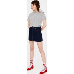 Spódniczki: Jeansowa minispódniczka unwashed
