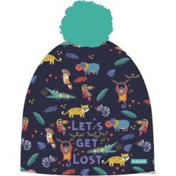 Czapka Magic Fun LETS GET LOST. Szare czapki zimowe damskie Pakamera, z dzianiny. Za 79,00 zł.