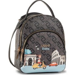 Plecak LIU JO - S Backpack AF0135 E0017 Stampa Roma T9216. Pomarańczowe plecaki damskie Liu Jo, bez wzorów, ze skóry ekologicznej, eleganckie. Za 519,00 zł.