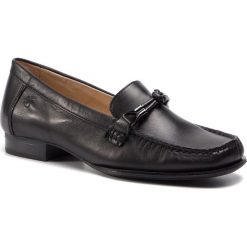 Mokasyny CAPRICE - 9-24250-22 Black Nappa 022. Czarne mokasyny damskie Caprice, na co dzień, z aplikacjami, ze skóry, bez obcasa, na obcasie, bez zapięcia. W wyprzedaży za 189,00 zł.