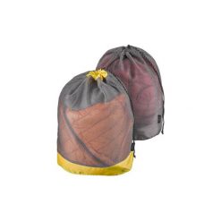 Zestaw 2 uniwersalnych pokrowców - 2 x 10 l. Pomarańczowe plecaki męskie FORCLAZ, bez wzorów, z poliesteru. Za 19,99 zł.