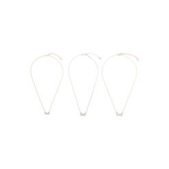 NASZYJNIK ACCCESSORIES 1W7-002-AW19 Złoty. Żółte naszyjniki damskie ACCCESSORIES, złote. Za 29,99 zł.