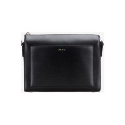 DKNY Bryant Cross body bag Czarny. Czarne torebki klasyczne damskie DKNY, w paski, ze skóry, bez dodatków. Za 953,95 zł.