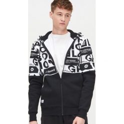 Bluza zapinana z kapturem - Czarny. Czarne bluzy męskie Cropp, s, bez wzorów, z kapturem, bez rękawów, z kapturem. Za 139,99 zł.