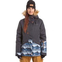 MEATFLY kurtka damska Athena Jacket Ebony Stripe/Landscape Blue S. Niebieskie kurtki sportowe damskie Meatfly, na zimę, s, narciarskie. W wyprzedaży za 449,00 zł.