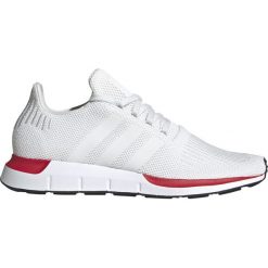 Adidas Originals Swift Run Tenisówki Biały. Białe trampki męskie adidas Originals, bez wzorów, z materiału, bez zapięcia. Za 404,95 zł.