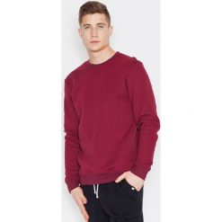 Bejsbolówki męskie: Visent Bluza Bordowa r. M (V005)