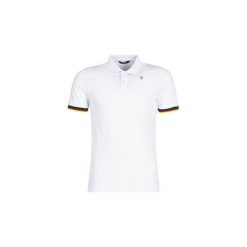 Koszulki polo z krótkim rękawem K-Way VINCENT CONTRAST. Białe koszulki męskie marki K-Way, s, bez wzorów, polo, z krótkim rękawem, krótkie. Za 329,00 zł.