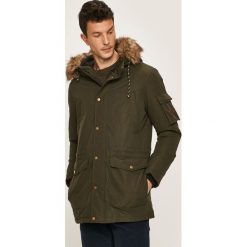 Produkt by Jack & Jones - Parka. Czarne płaszcze męskie PRODUKT by Jack & Jones, s, bez wzorów, z poliesteru, długie, z kapturem. Za 299,90 zł.