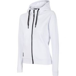 Bluza damska BLD246 - biały. Białe bluzy damskie xl, bez wzorów, z dzianiny, bez rękawów, bez kaptura. W wyprzedaży za 79,99 zł.