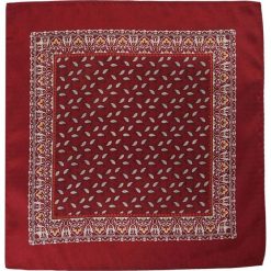 Bordowa Stylowa Poszetka Męska - ALTIES - Drobny Wzór Paisley POSZALTS0191. Czerwone poszetki męskie Alties, paisley, eleganckie. Za 27,00 zł.