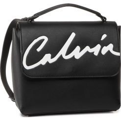 Plecak CALVIN KLEIN JEANS - Ckj Sculpted Flat Bp K60K606571 BDS. Czarne plecaki damskie Calvin Klein Jeans, bez wzorów, z jeansu, klasyczne. W wyprzedaży za 359,00 zł.