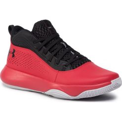 Buty UNDER ARMOUR - Ua Lockdown 4 3022052-004 Blk. Czerwone buty sportowe męskie Under Armour, ze skóry, bez zapięcia, do koszykówki. Za 329,00 zł.