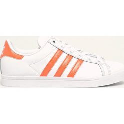 Adidas Originals - Buty Coast Star. Białe buty sportowe damskie adidas Originals, ze skóry. W wyprzedaży za 199,90 zł.