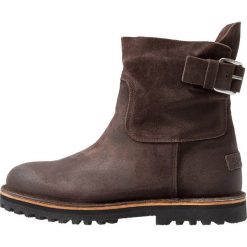 Shabbies Amsterdam Botki dark brown. Brązowe botki damskie skórzane marki Shabbies Amsterdam, klasyczne. Za 839,00 zł.