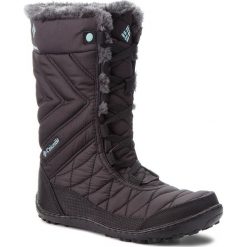 Śniegowce COLUMBIA - Youth Minx Mid III Wp Omni-Heat BY5949 Black/Iceberg 010. Czarne śniegowce dziewczęce Columbia, bez zapięcia. W wyprzedaży za 299,00 zł.