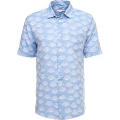 Koszule męskie: Soulland ERSA SHORT SLEEVES AND FRENCH PLACKET Koszula blue/white
