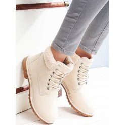 Beżowe Traperki Roxanne. Brązowe buty zimowe damskie vices. Za 44,99 zł.