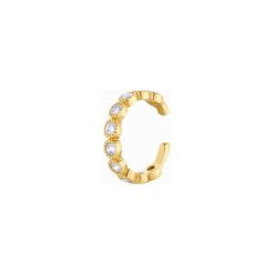 Kolczyk Classic Cuff Gold. Żółte kolczyki damskie Alicja&maria jewellery, złote. Za 129,00 zł.