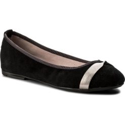 Baleriny damskie: Baleriny BUTTERFLY TWISTS – Charlotte BT30-001-001 Black Suede