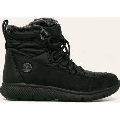 Timberland - Śniegowce Boltero Winter. Czarne śniegowce damskie Timberland, ze skóry, na sznurówki. Za 599,90 zł.
