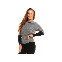 Bluza N026 szary. Szare bluzy damskie Awama, s, z poliesteru. Za 109,00 zł.