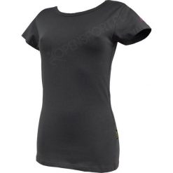Topy sportowe damskie: Hi-tec Koszulka damska LADY PLAIN dark grey melange r. M