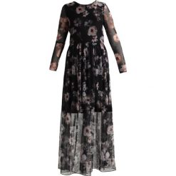 Długie sukienki: Selected Femme SFSUNNA DRESS Długa sukienka black